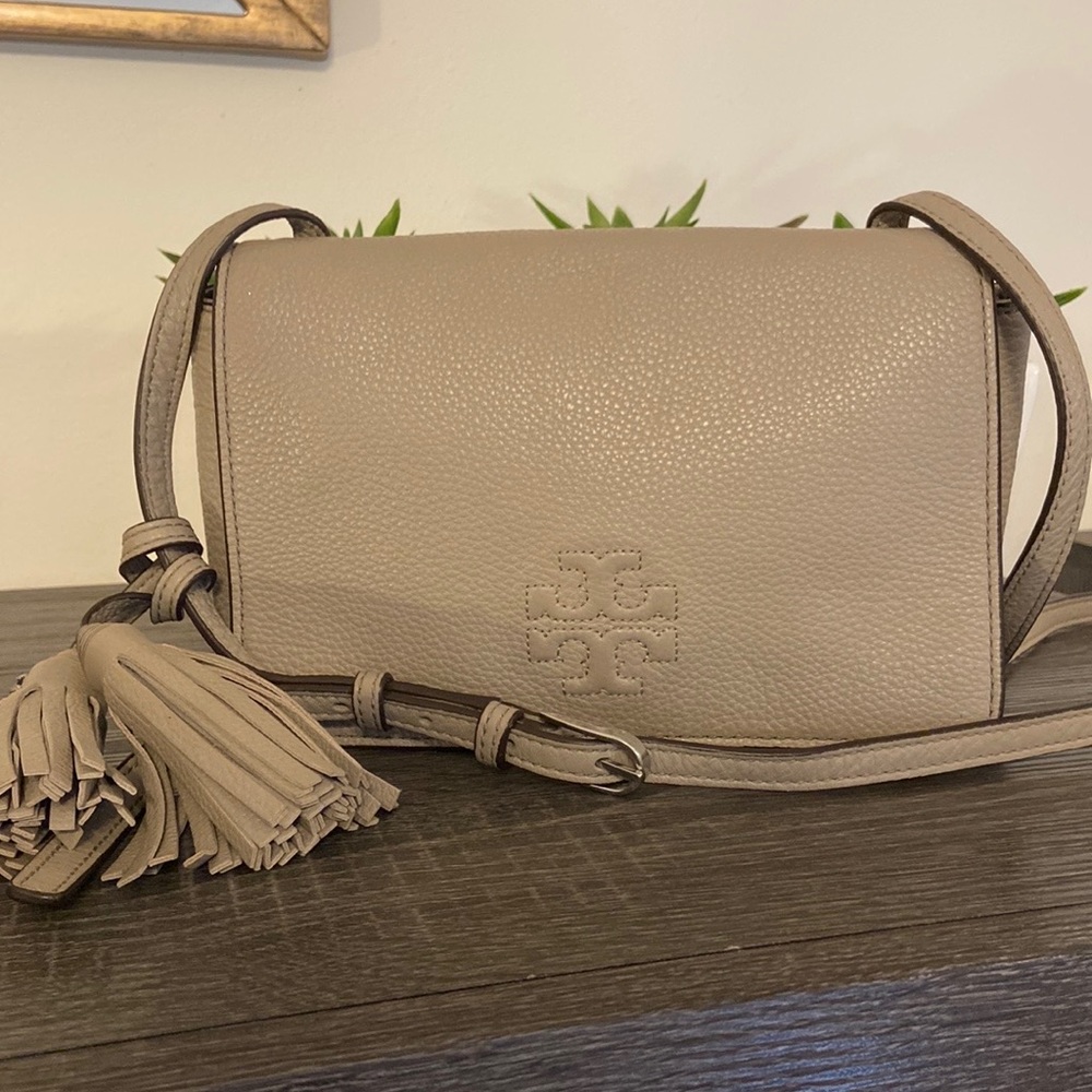 Taupe Tory Burch Crossbody